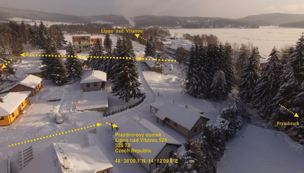 Prazdninovy Domek Kobylnice Lipno nad Vltavou Exterior photo
